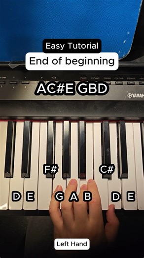 End of Beginning Piano Tutorial #pianotutorial #piano #endofbeginning #djo