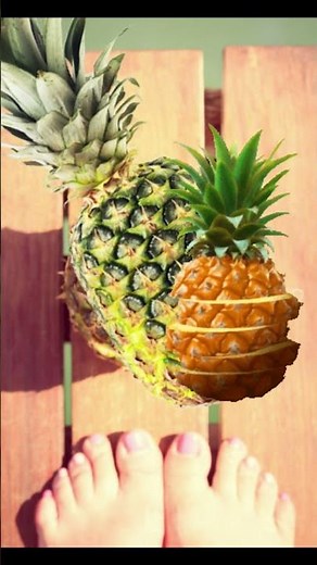 How To Get Baby Soft Feet Using Pineapple Peel | Natural Foot Softening Remedy! #shorts #softfeet