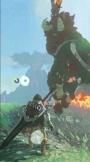 breath of the wild noob takes on lynel for the first time