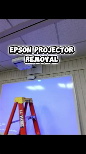 How to Remove Your Epson Short Throw Projector