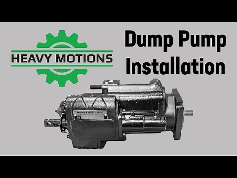 Dump Pump Installation Guide: Left vs. Right Hand Rotation and 2 vs. 3 Line System