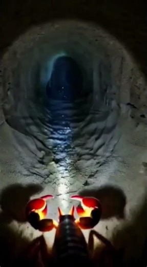 Scorpion POV: Inside an Underground Nest! 🦂📷