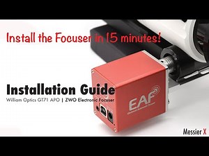 Easy Installation of ZWO EAF Focuser