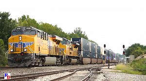 20K views · 2.5K reactions | Two BNSF and Two Union Pacific stack trains are seen on BNSF's Marceline Subdivision at Ethel, Missouri. From the BKVP show "Railroading Across the Heartland" https://rfd.video/HeartRail | Railfan Depot | Facebook