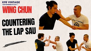 This is a video from a while ago where Adam demonstrates what you can do to counter a lap sau technique. When you first work on countering, start slow. Once you have developed control, tell your partner to attack you faster and faster, while you work on remaining relaxed. Subscribe to the Kung Fu Report for more tips and training ideas from Adam Chan. Join our Wing Chun online training at https://www.adamchankungfu.com | Adam Chan Qi Gong & Martial Arts