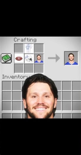 Josh Allen X Minecraft #edit #minecraft #nfl #football l