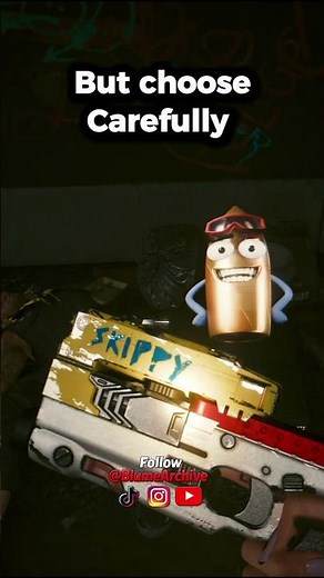 Skippy Location (Cyberpunk 2077 Secret Talking Gun)