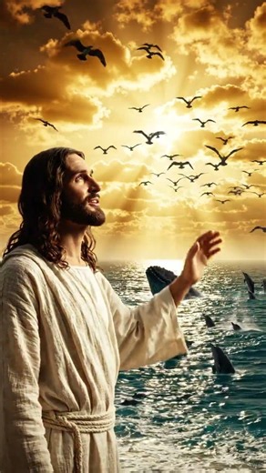 “God Creates the Great Sea Creatures | Genesis 1:21” #bibleverse