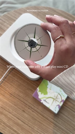 Yes it works 💿 #minicd #cdplayer #plavealbum #asterum_1341 #plavecoll... | plave