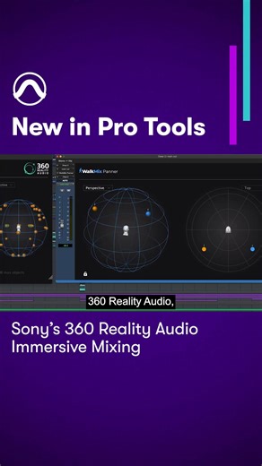 How to mix and deliver Sony’s 360 Reality Audio in Pro Tools8 ▶️ youtu.be/9N8ZWWsZyeA #protools #sonyproaudio #realityaudio #immersivemixing #musicproduction #mixing #recording #avidprotools #daw #avid Sony Electronics | Avid Pro Tools