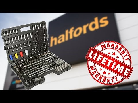 Halfords Advanced 175 Piece Spanner And Socket Set Overview | Mechanic Tools