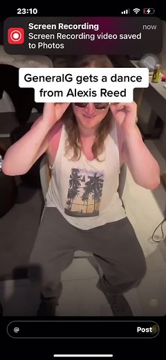 General G gets dance from Alexis Reed #hstikkytokky #hed #generalg #trustarmy #fyp #alexisreed