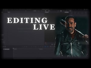 Editing a rick edit PART 2 live on davinci!