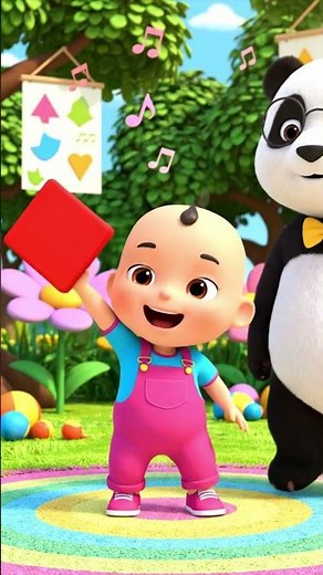 Shape Song for kids 🔴🟪 ⭐️ | Learn Shapes | |Nursery Rhyme & Kids song #shorts #shapes #babysongs