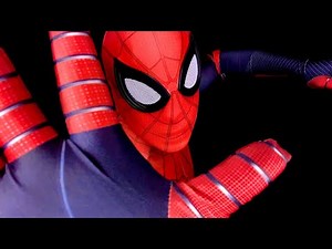 ASMR Spiderman Saves YOU Roleplay(Light, Face Touching)