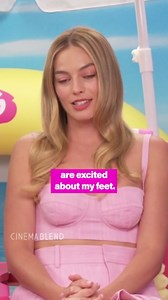 Margot Robbie Knows You're Are Obsessed With Her Feet