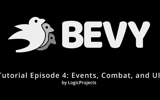Rust 游戏引擎Bevy 教程4 Events Combat and UI