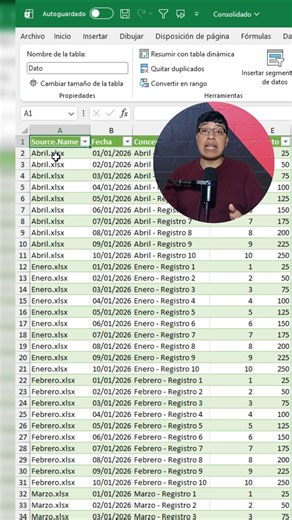 Esto es la forma correcta para unir archivos de excel usando una carpeta #Excel #yerrihz #tutorial #office | Yerrihz