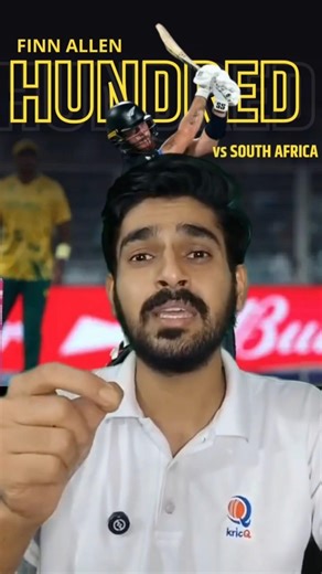 Fin Allen stuns South Africa and NZ enters T20 World Cup Final 🇳🇿 #shorts