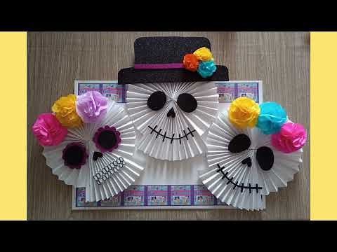 How to make a catrina for the Day of the Dead #diy #tutorial #crafts #dayofthedead