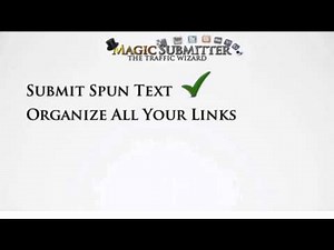 Search Engine Submission Software - Magic Submitter