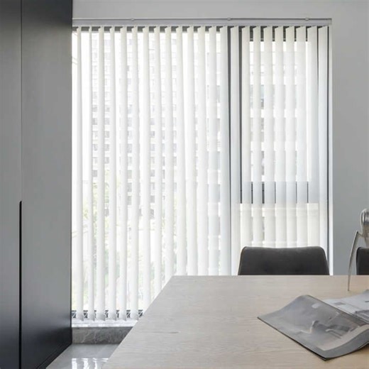 Smart Sliding Windows Blinds Motorized Vertical Sheer and Vertical Window Blinds