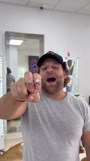 5.6K views · 18 reactions | 5ct Natural vs Lab Diamond Ring #labgrowndiamond #labdiamonds #diamondring #engagementring | CRM Jewelers | Facebook