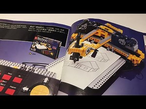 Vintage LEGO Technic 8094 Control Center All Models Commentary