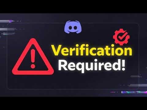 How to Fix Verification Required Screen on Discord
