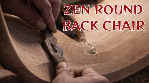Crafting a zen round back chair with expert techniques