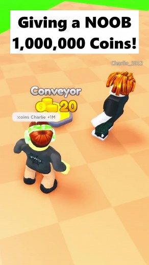 🤑Giving a NOOB 1,000,000 Coins! Game Link in BIO! Game on Roblox - Chocolate Factory Tycoon #roblox #fyp #robloxfyp #robloxgames #robloxgamestoplay #robloxgamestoplaywhenyourbored #tiktok #robloxtiktok #robloxmemes #robloxedits #robloxart #robloxgame #robloxgameplay #chocolate #factory #tycoon #tycoonbillionaire