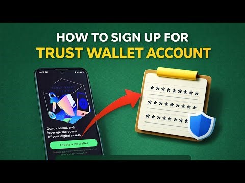 How to Sign Up for Trust Wallet Account | Complete Setup Guide (Android)