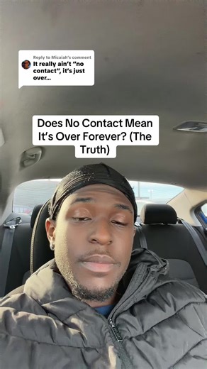 Replying to @Micaiah A lot of people panic when they start the No Contact Rule because they think it means the relationship is over forever. But the truth is, No Contact doesn’t mean it’s over — it means you’re giving both people space to reset emotionally. After a breakup, chasing, texting, begging, or constantly trying to fix things usually pushes your ex further away. When you step back and truly commit to No Contact, you remove pressure and give them the opportunity to process the loss of th