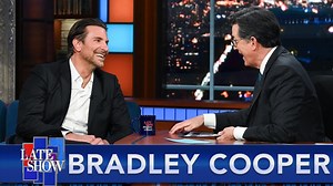 In part three of his interview, “Nightmare Alley” star Bradley Cooper shares the charming story of how Steven Spielberg was convinced to hire him as director of the upcoming film about Leonard Bernstein. | The Late Show with Stephen Colbert