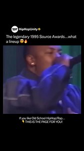 The legendary 1995 Source Awards...what a lineup 🤯🔥 Follow the Page for Daily HipHop Content ❗ @hiphop__unity 🔥🔥🔥 _____________ #sourceawards | HipHop Unity