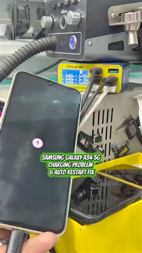 Samsung Galaxy a34 5g charging problem & auto restart fix✅ #trending #samsung #A345g #viralshorts