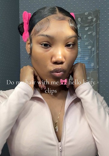 Hello Kitty Clips Hair Tutorial for Stylish Looks
