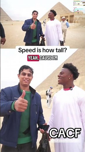 ishowspeed is how tall? #ishowspeed #ishowspeedclipz