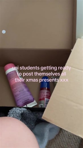University Students Celebrate Christmas with Gifts
