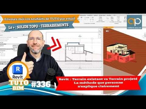 Revit: Existing Terrain vs. Proposed Terrain / Earthworks — The Method No One Explains