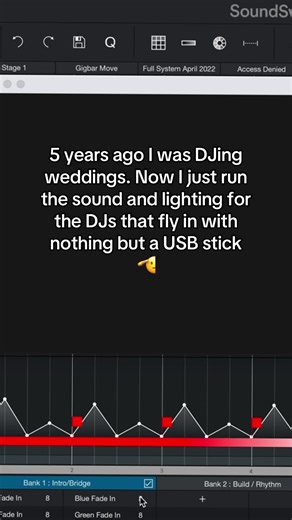 “How many positions do you really need??” … all of them 🤣 I like to throw a range of unique positions into my show files so the finished program isn’t boring. If the movers are just going back and forth between 2-4 positions, the show will not be as engaging as it would be with coordinated, intentional movements. 💡 💡 #music #stagelighting #dmx #wedding #eventdj