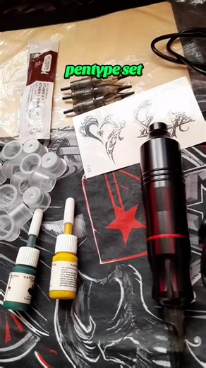Pentype Tattoo Set for Beginners and Professionals