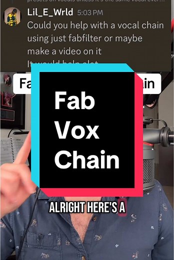 Creating a Quick Vocal Chain with FabFilter Plugins