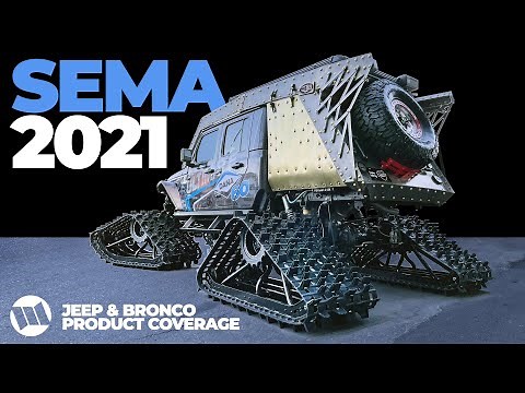 SEMA 2021 Jeep Gladiator Truck and JL Wrangler plus Ford Bronco Product Show Coverage Part 2