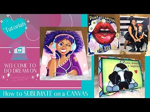 How to SUBLIMATE on a DOLLAR TREE CANVAS, a Mousepad(w/a HACK)... PLUS there’s a SURPRISE...