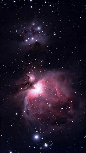 Nebulosa de Orion pelo telescópio