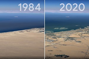 Incredible Google timelapse reveals how Earth has changed over 30 years