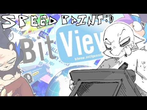 (2025) SPEEDPAINT "bitview banner art 2025.clip"