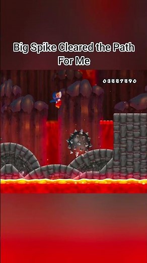 Spike vs Spike… Mario Just Passing Through #mario #nintendo #retrogaming
