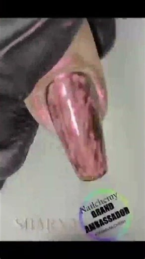 🎥 Unlock the Magic: Matte & Chrome Nail Art Tutorial ✨ by @sharnanailartist Unlock the magic 🔮 of